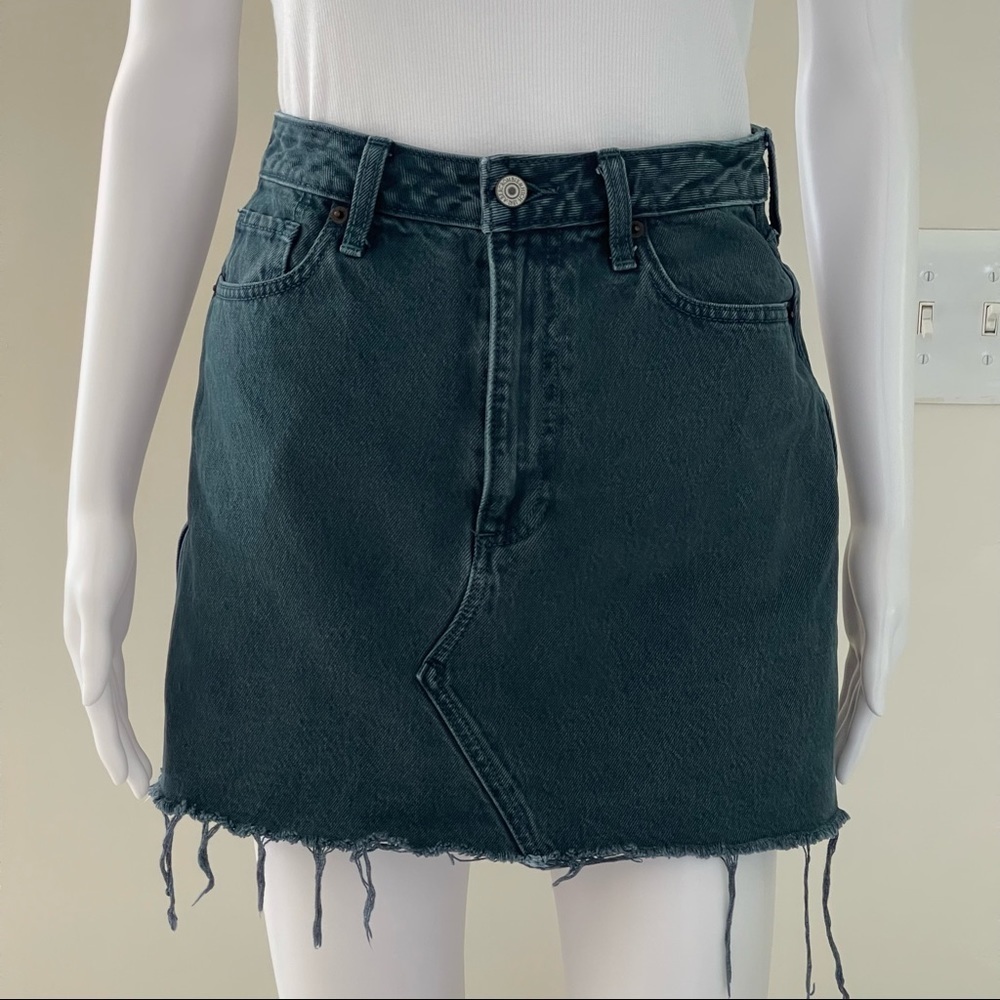 Abercrombie and Fitch Zoe Natural Rise Vintage A-Line Skirt size 27/4 - Picture 1 of 8